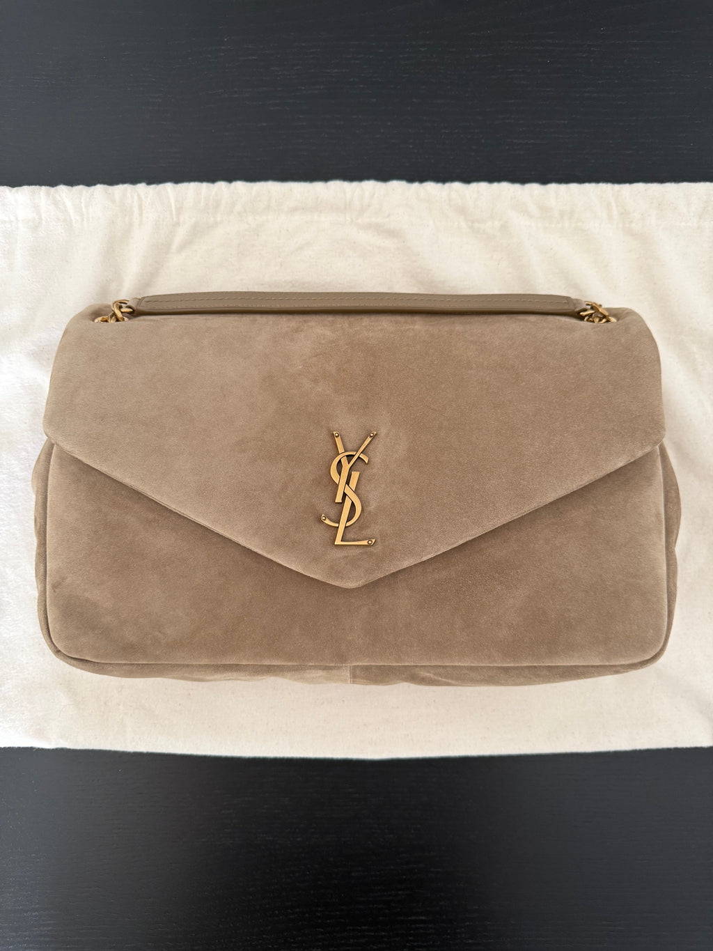 SAINT LAURENT Calypso Suede
