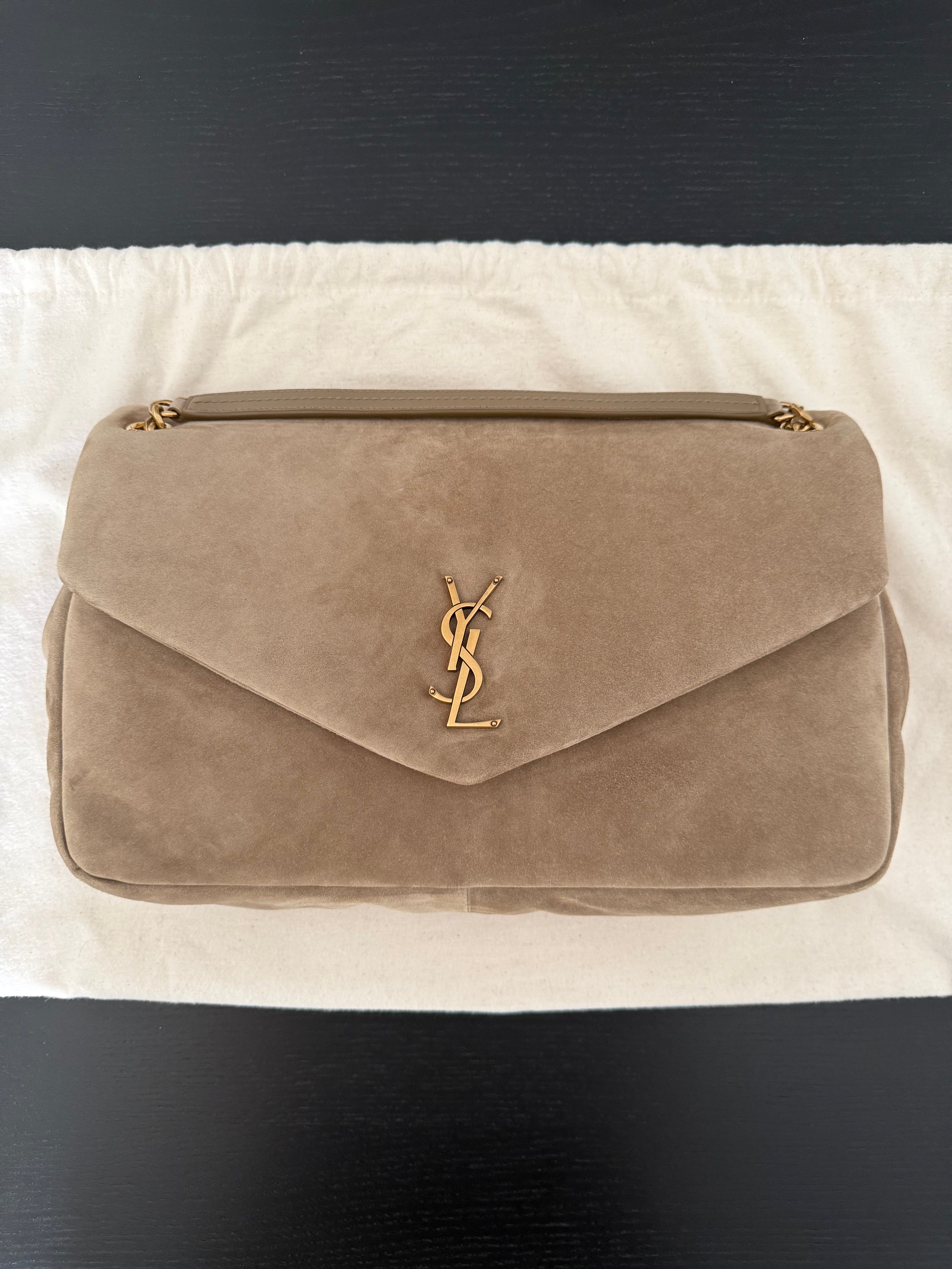 SAINT LAURENT Calypso Suede