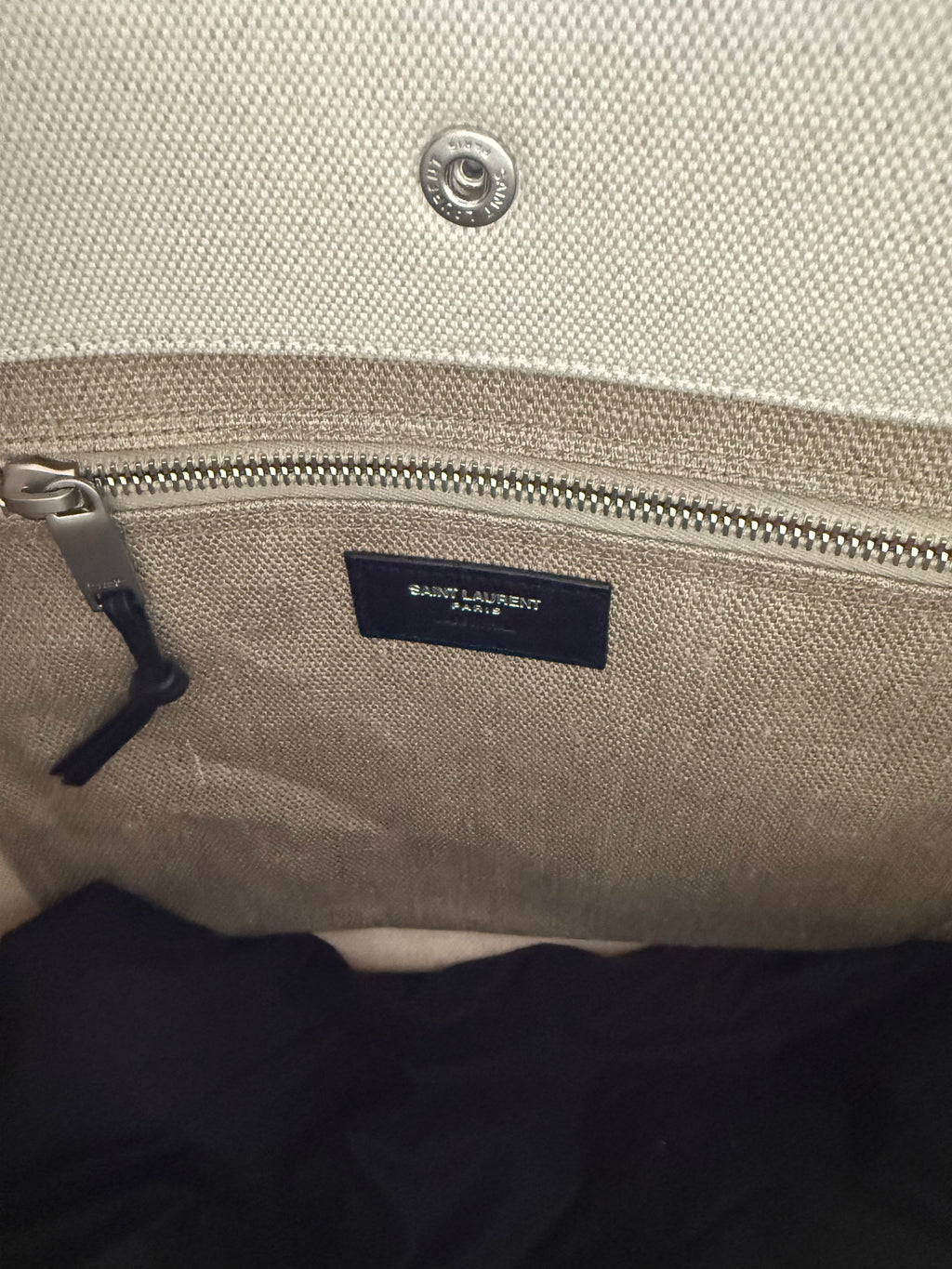 SAINT LAURENT Cabas Rive Gauche Blanc