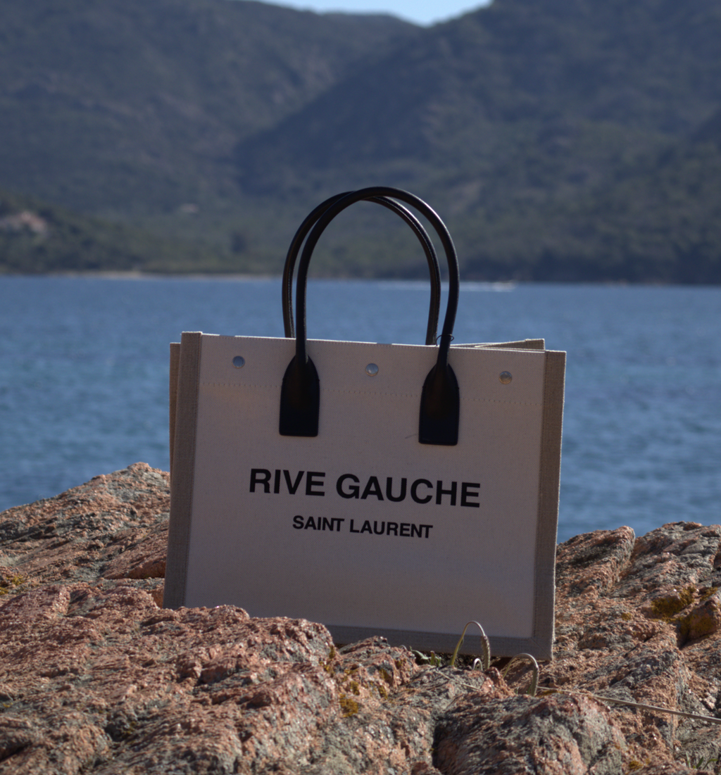 SAINT LAURENT Cabas Rive Gauche Blanc