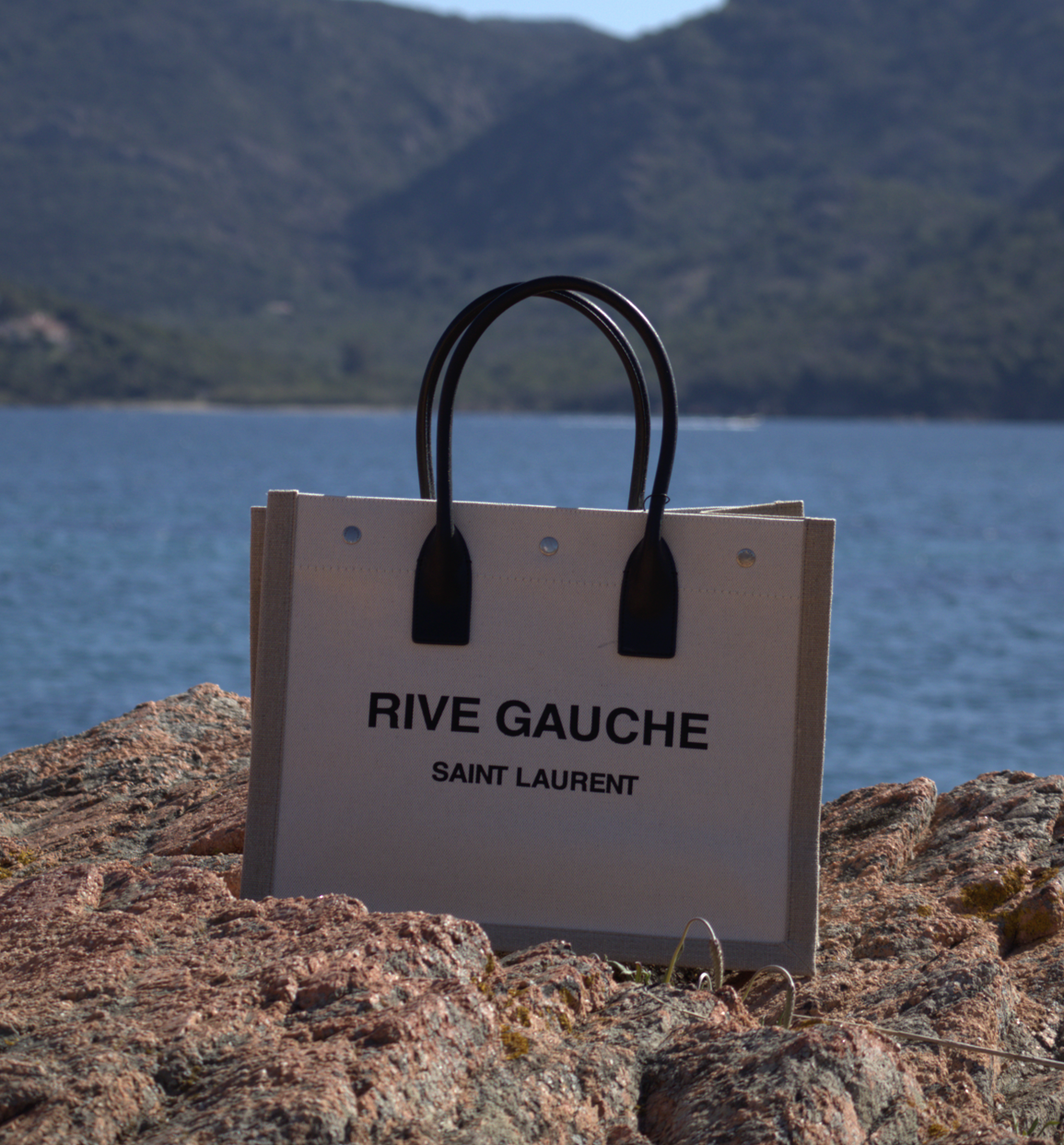 SAINT LAURENT Cabas Rive Gauche Blanc
