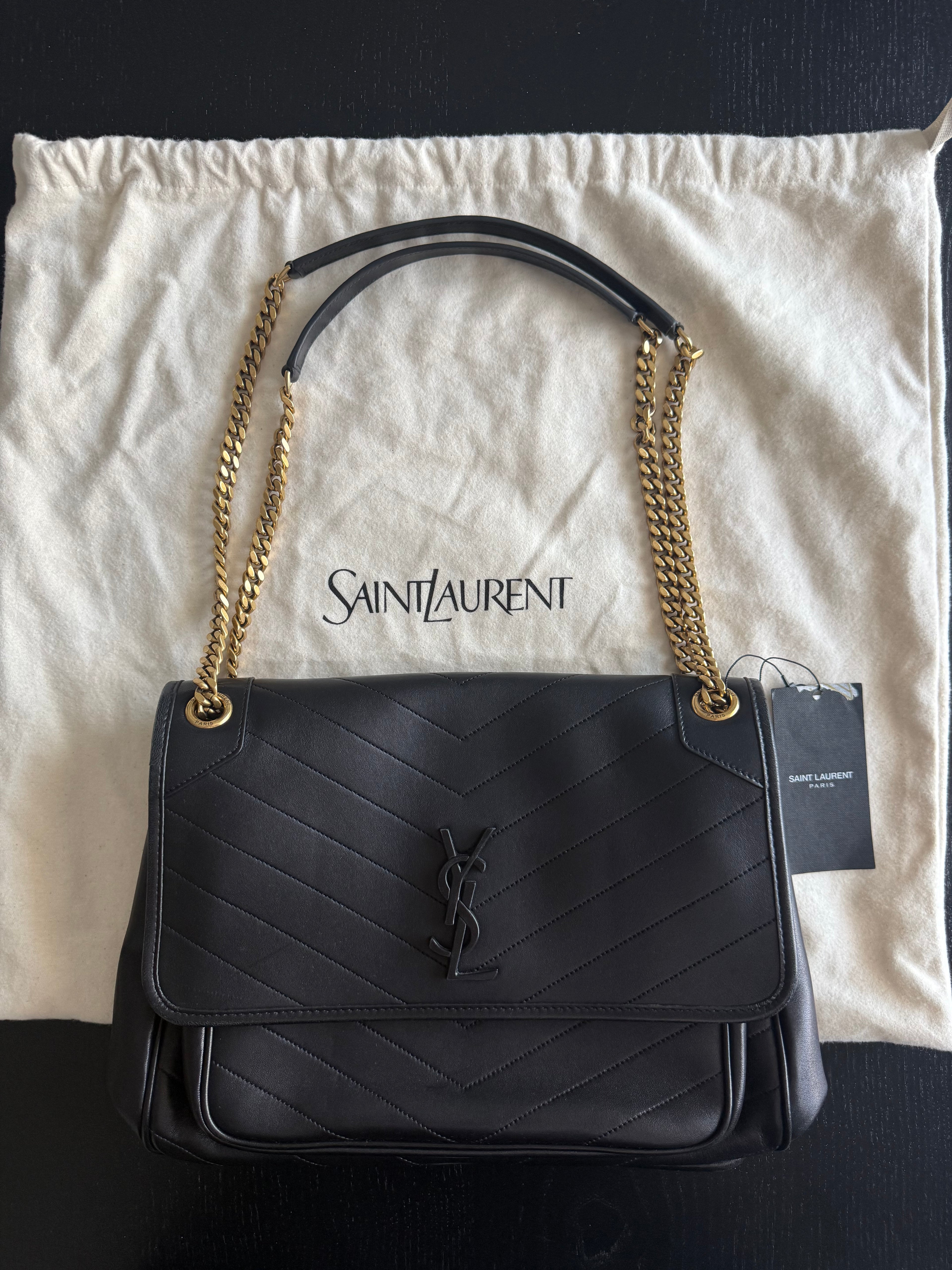 SAINT LAURENT Niki Noir